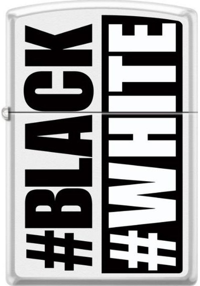 Zippo Black-white 214 2-2 Çakmak