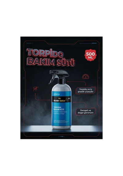 Araç Oto Torpido Bakım Sütü 500ml Sprey Orca
