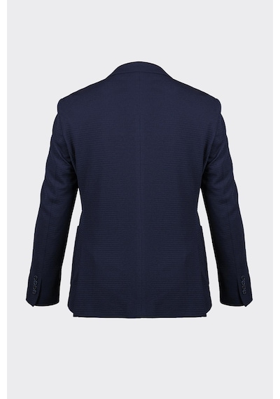 Lacivert Casual Slim Fit Bi-stretch Ceket Laci