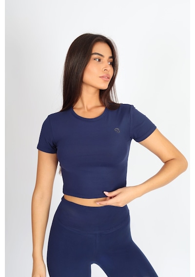 Kadın 2'li Organik Kumaş Bisiklet Yaka Vücuda Oturan Slim Fit Atlet Bluz Lacivert-kahverengi Kadın 2'li Organik Kumaş Bisiklet Yaka Vücuda Oturan Slim Fit Atlet Bluz Lacivert-kahverengi