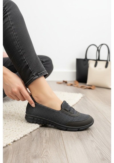 Enoch Kadın Triko Full Ortopedik Şeker Hastalarına Uygun Günlük Kullanım Yürüyüş Sneakers Ayakkabı Füme Enoch Kadın Triko Full Ortopedik Şeker Hastalarına Uygun Günlük Kullanım Yürüyüş Sneakers Ayakkabı Füme