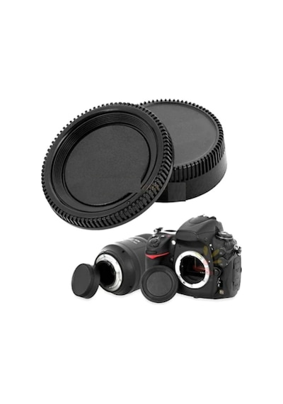 Nikon D-SLR Body Gövde ve Objektif Lens Arka Kapağı