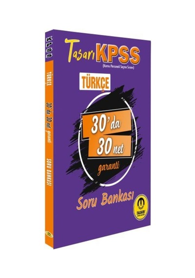 KPSS Türkçe 30da 30 Net- Tasarı Akademi