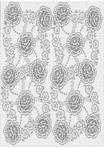 Artebella Büyük Dantel Kolay Transfer 1759k Koyu Zemin 23x34cm