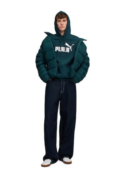Puma Ess No. 1 Logo Hoodie Tr Yeşil Erkek Sweatshirt 000000000102267287