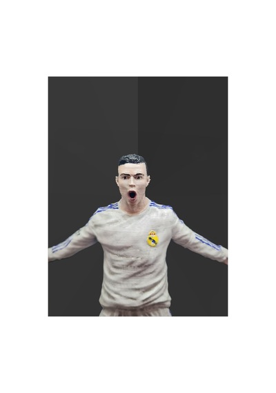 3d Cristiano - Ronaldo Figür / Futbol/ Madrid / Real Ronaldo Biblo/fanart