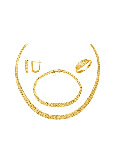 Bilezikci 22 Ayar Altın Düğün Set Takımı St4lbs22k20467
