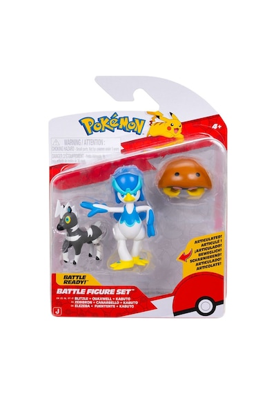 Pokemon Battle 3'lü Figür Seti Pkw4094 Diğer
