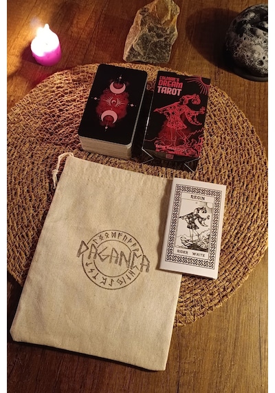Colmans Tarot Destesi - 78 Kart Arındırma Kesesi Hediyeli