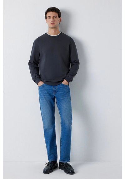 Mavi Erkek Bisiklet Yaka Sweatshirt M0s10457 Unexplored