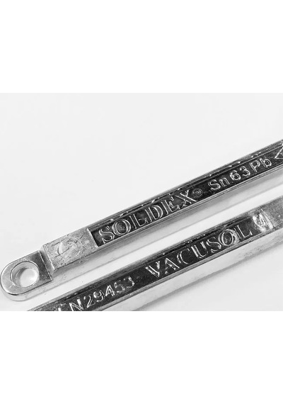 Soldex Çubuk Lehim 63-37 Vacusol 1000 Gr - Sn:63 / Pb:37