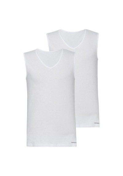 Blackspade Erkek Atlet 2li Paket Loose Fit 9227 - Beyaz