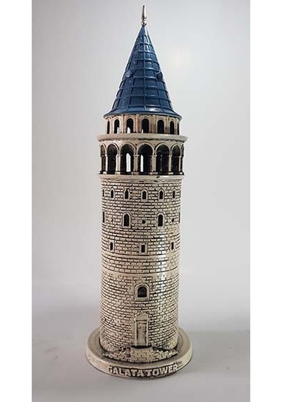 Galata Kulesi Biblo Bej 41 Cm