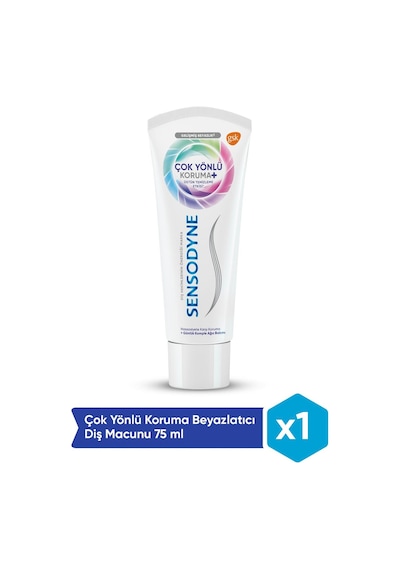 Sensodyne Beyazlık Çok Yönlü Gelişmiş Diş Macunu 75 ML