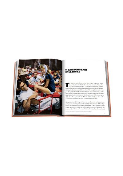 Assouline Dekoratif St. Tropez Soleil Kitabı, Efsanevi Fransız Rivierası'na Övgü Biblo