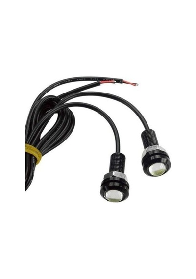 Ayna Altı Beyaz Led Kartal Gözü Gündüz Farı Eagle Led Civatalı