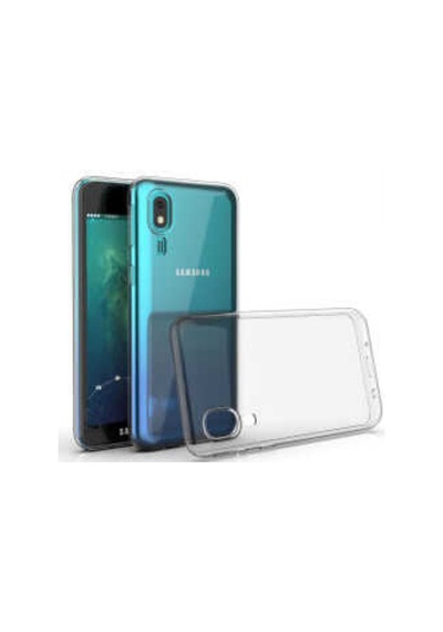Samsung Uyumlu Galaxy A2 Core Kılıf Zore Süper Silikon Kapak Renksiz