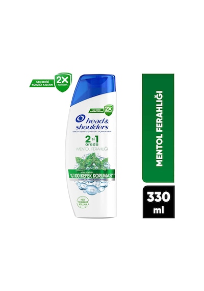 Head & Shoulders Mentol Ferahlığı 2in1 Şampuan 330 ML