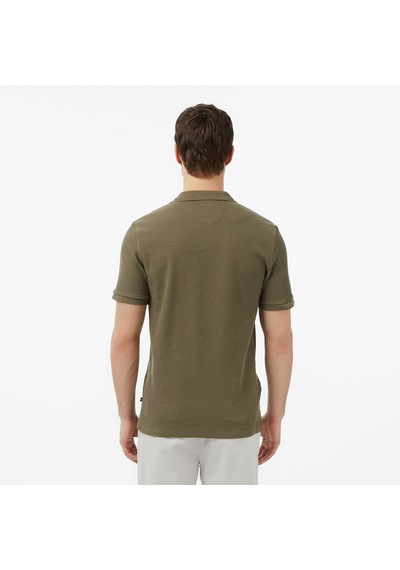 Nautica Erkek Yeşil Slim Fit Polo Yaka T-shirt Düz K65302t Yeşil