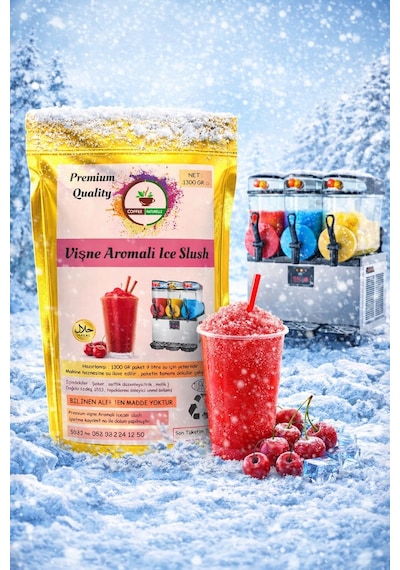 Vişne Aromalı Oz İce Slush Buzlaş Karlama 1300 G