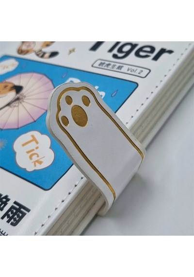 Bakgelal Sevimli Kaplan Tasarımlı Lucky Tiger Manyetik Klipsli Hediyelik Defter Ve Günlük - 9049999741694 Çok Renkli