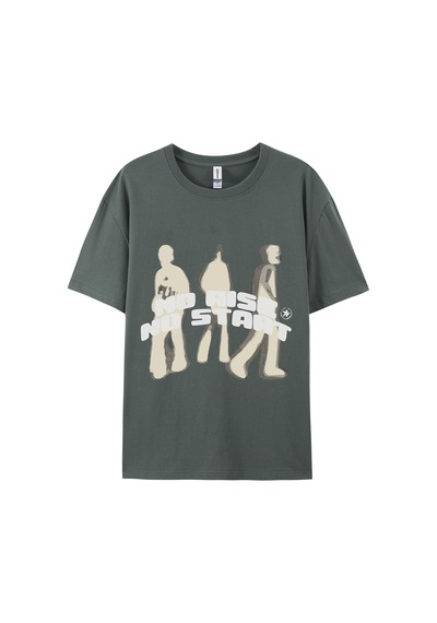 Noıssey Urban Pop Graphic Kadın Tişört Koleksiyonukod 5323 Füme