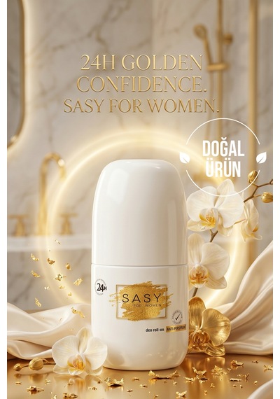 Sasy Antiperspirant Deo Doğal Içerikli Kadın Roll On 50 Ml