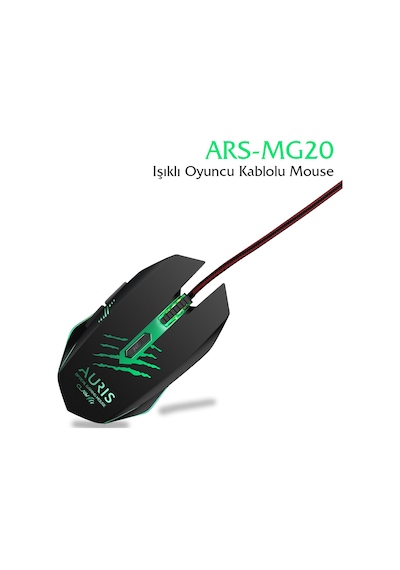 Auris Mg20 Rgb Optik Gaming Kablolu Mouse