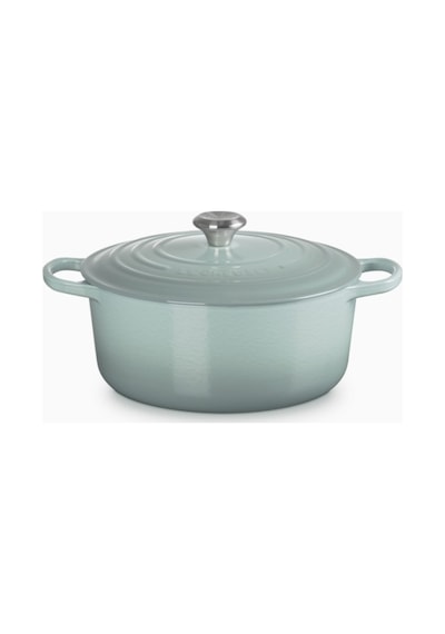 Le Creuset Yuvarlak Ikonik Lüks Döküm Tencere 28 Cm Açık Yeşil