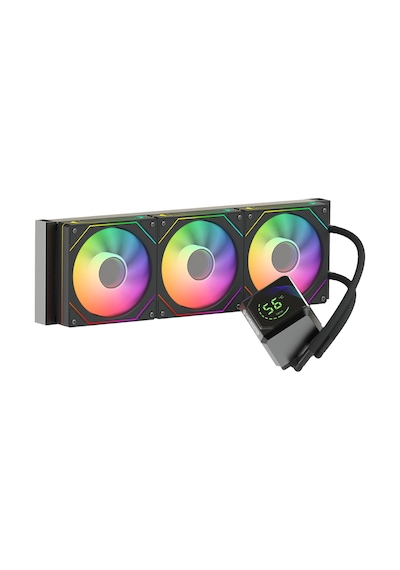 Gamebooster Sıght Pro 360b Argb Curved Ekran 360mm Siyah İşlemci Sıvı Soğutucu Gb-lcs-sp360b