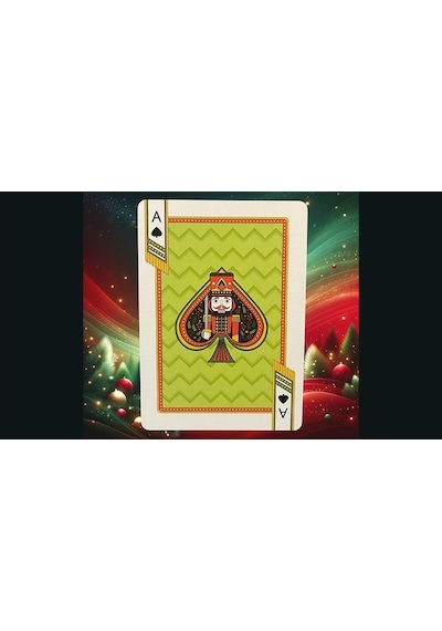 Bicycle Nutcracker Green Premium Oyun Kağıdı Limited Edition Koleksiyonluk İskambil Kartları