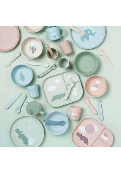 Done By Deer - Happy Clouds - Kaymaz Bölmeli Tabak - Pembe
