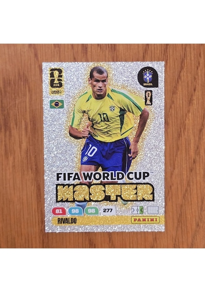 Fwc 2032 Rivaldo Brezilya World Cup Master Oyun Kartı