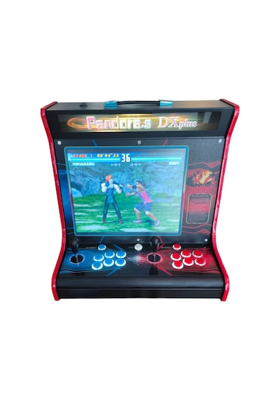 Schitec 4khd 3d Pandora 9800 Arcade Oyunlu Taşınabilir Pandora Masaüstü Kabinli 17inç i Makinası
