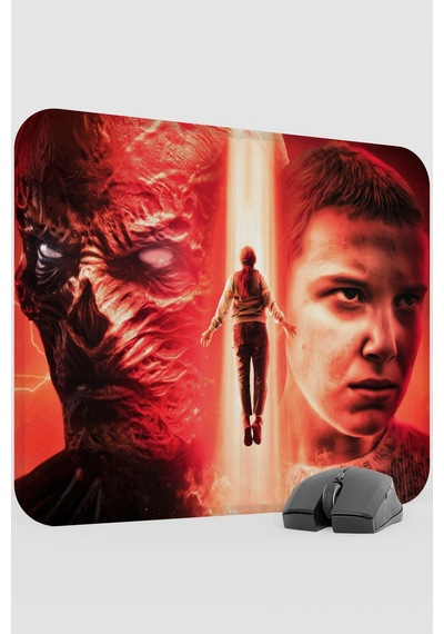 Stranger Things 2 V3 48x40 Xl Gaming Kauçuk Kaymaz Taban Mouse Pad Fare Altlığı