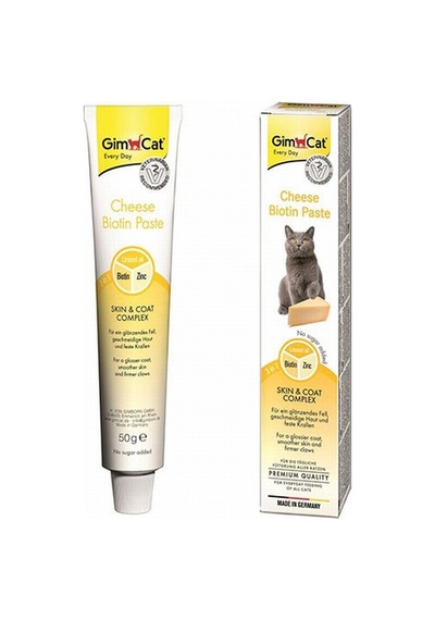 Gimcat Cheese Paste Peynirli Ve Biotinli Kedi Macunu 50 Gr 157-75008.01