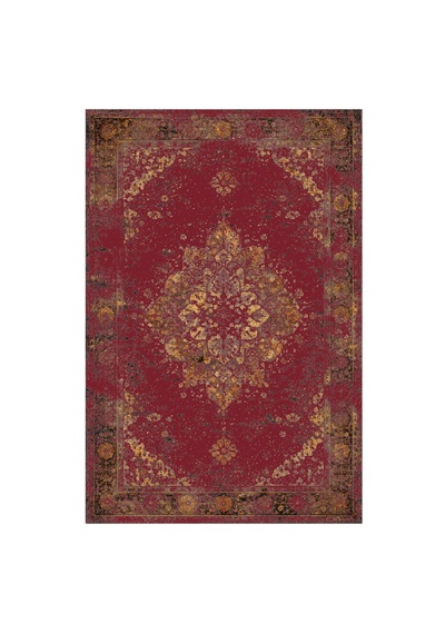 Kartela Halı Melo Halı Jüt Taban Dokuma Halı Bordo - 200 X 300 Cm