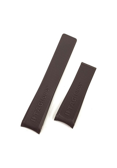 Tag Heuer Silikon Kahverengi Kol Saatı Kordonu 24/20 Mm