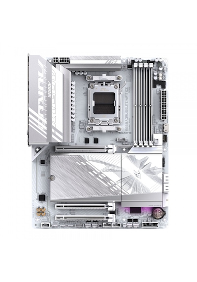 Gigabyte B850 Aorus Elite Wıfı 7 Ice Ddr5 8200 Oc M.2 Am5 Atx A