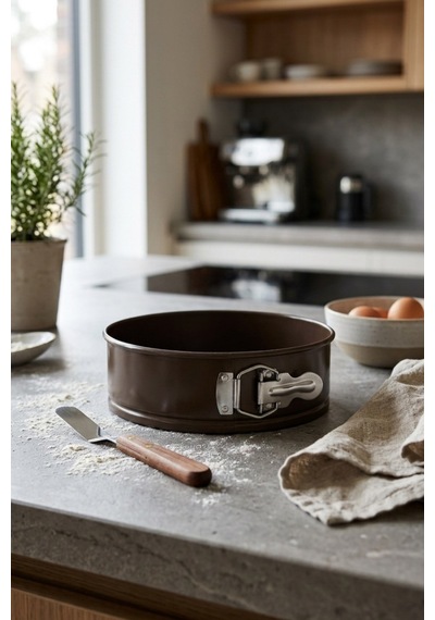 Cooker 20 Cm Kelepçeli Kek Kalıbı Ckr3562 Kahverengi