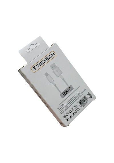 Techson Type-c 2.4a Hızlı Şarj Kablo Usb 3.0 Veri Aktarımı 1m C08-t