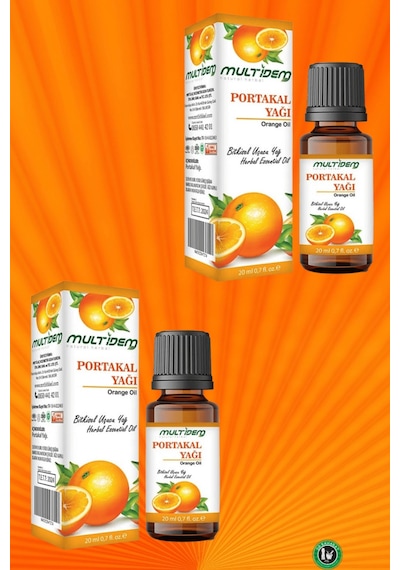 Multidem Portakal Bitkisel Yağ 20 ML