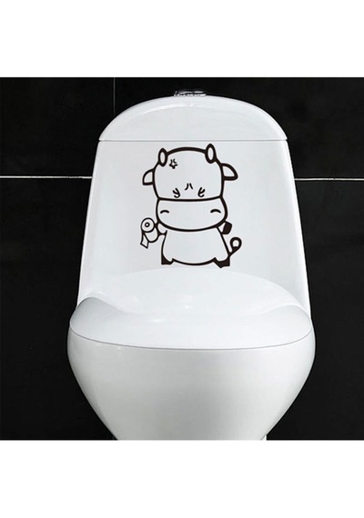 Inek Klozet Sticker