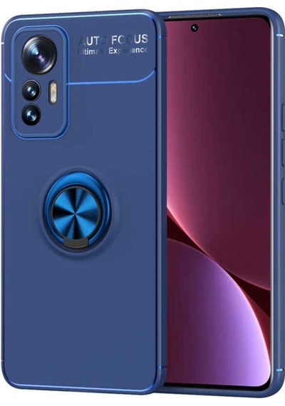 Xiaomi Mi 12 Lite Kılıf Zore Ravel Silikon Kapak Mavi