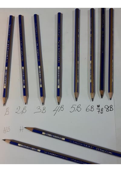 Faber-Castell Dereceli Kalem H-Hb-B-2B-3B-4B-5B-6B -7B-8B 10 Farklı 2 Şer Adet