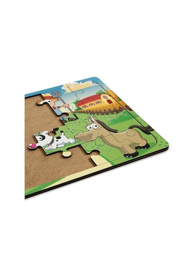 Çiftliğim 24 Parça Ahşap Puzzle