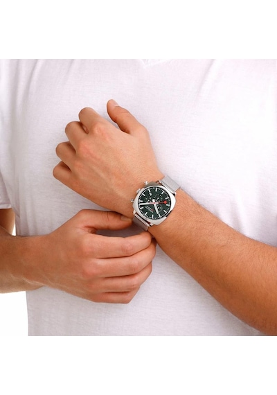 Mondaıne Grand Cushıon Msl.41460.lf.set Erkek Kol Saati Gümüş