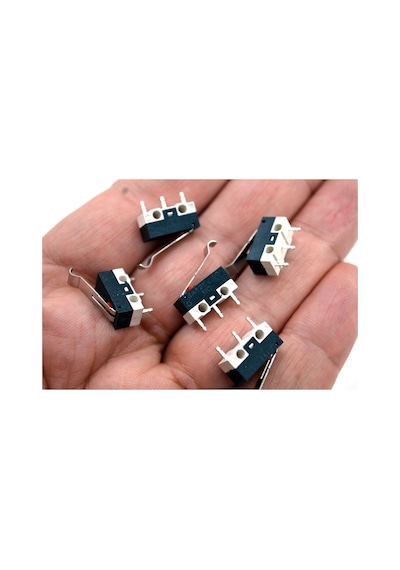 5 Adet Mini Micro Switch Kanca Paletli Kw10 Z3p