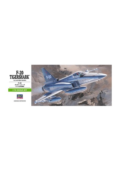 Hasegawa B3 233 1/72 Ölçek, F-20 Tigershark, Savaş Uçağı Plastik Model Kiti-48752