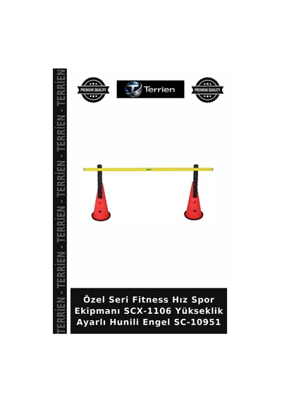 Delux Serisi Scx-1106 Yükseklik Ayarlı Hunili Engel Sc-10951 Beden Eğitimi Çalışma Spor Aleti